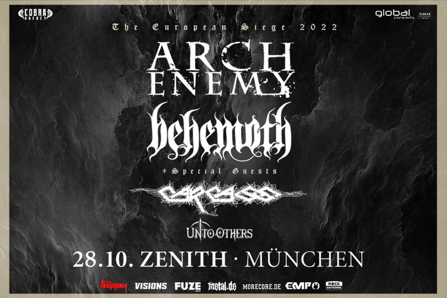 Arch Enemy + Special Guest von Tante Pana-Das